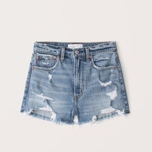 COPY - Abercrombie High Rise Mom Shorts